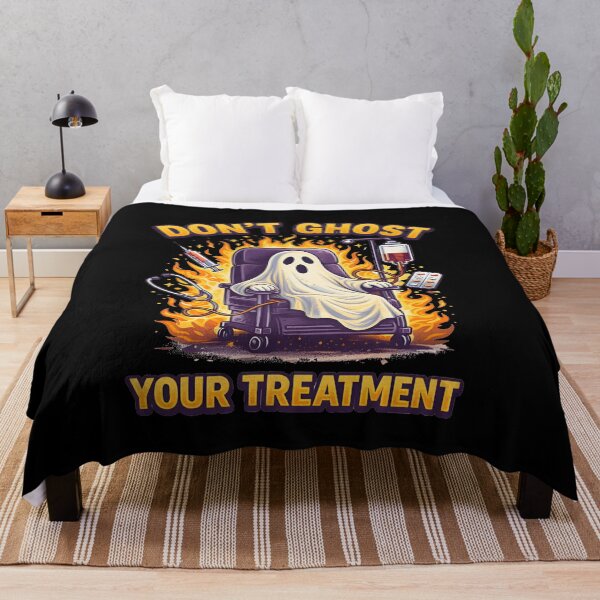 Item preview, Don’t Ghost Your Treatment – Halloween Nurse Dialysis designed and sold by Printed Mistakes.