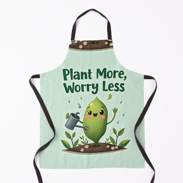 Item preview, Plant More, Worry Less - Eco-Friendly Cartoon designed and sold by nhk999.