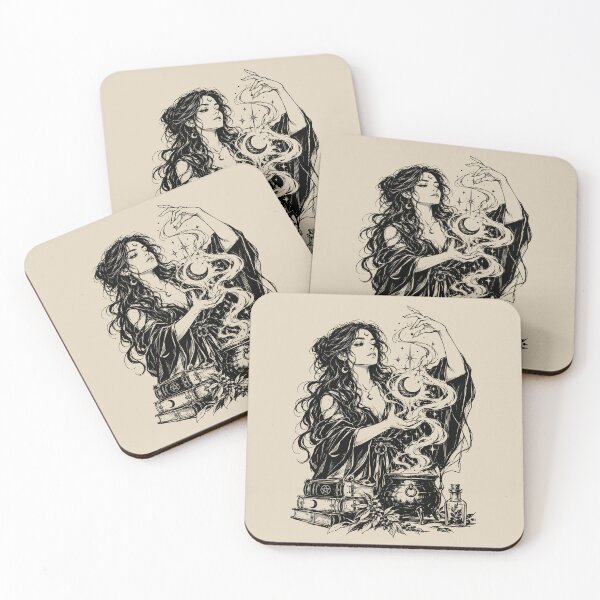 Item preview, Moonlit Witchcraft Ink designed and sold by bapupa.