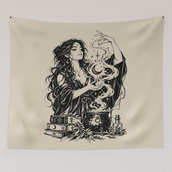 Item preview, Moonlit Witchcraft Ink designed and sold by bapupa.