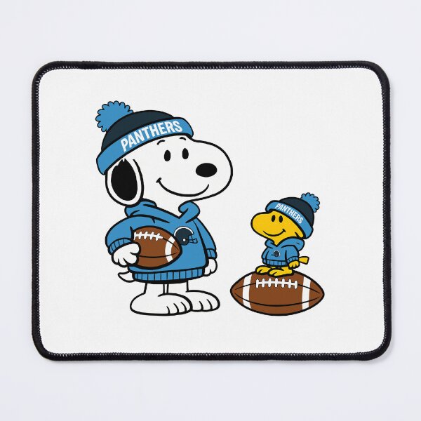 Item preview, Snoopy & Woodstock Carolina Panthers Football Retro F937 designed and sold by GLUVY-THEME.