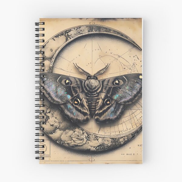 Item preview, Celestial Lunar Moth designed and sold by ONYX Pixee.