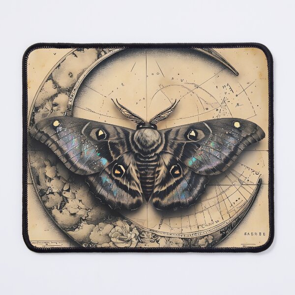 Item preview, Celestial Lunar Moth designed and sold by ONYX Pixee.