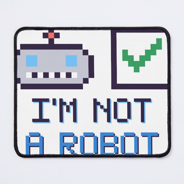 Item preview, I'm Not A Robot Pixel Robot designed and sold by Pixel Pantry.