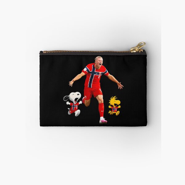 Item preview, Snoopy Peanuts Erling Haaland And Woodstock  designed and sold by EssaVernice.