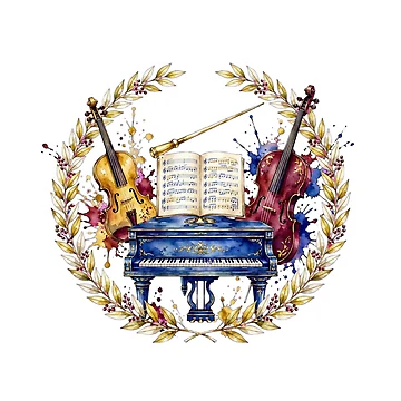 Artwork thumbnail, Musical Instruments 21 by ZeusGallery