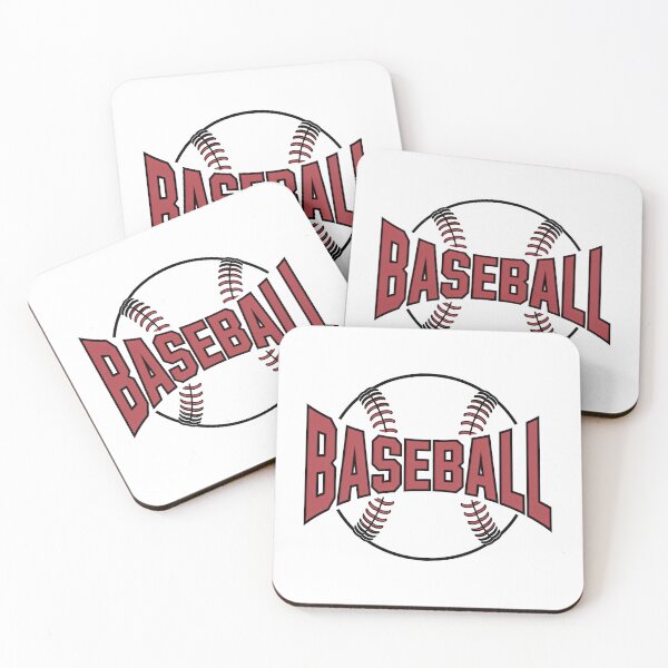 Item preview, Baseball Varsity Lettering Red Ball Stitches designed and sold by LoFizzy.