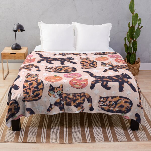 Item preview, Tortie Cats Halloween  designed and sold by CarlyWatts.