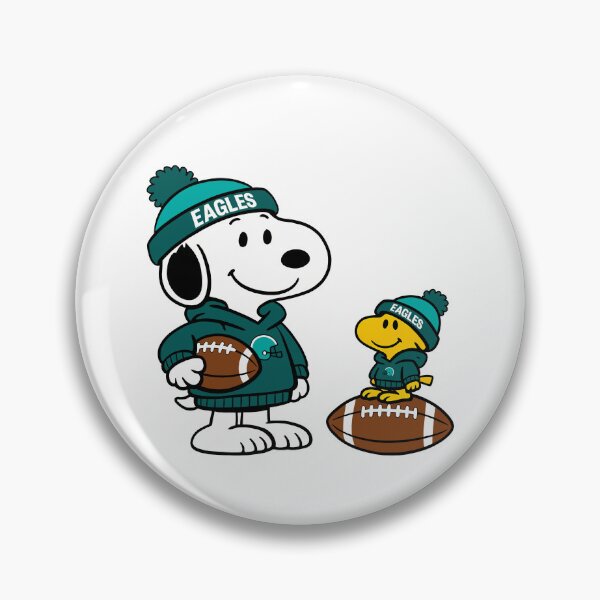 Item preview, Snoopy & Woodstock Philadelphia Eagles Football Retro F940 designed and sold by GLUVY-THEME.