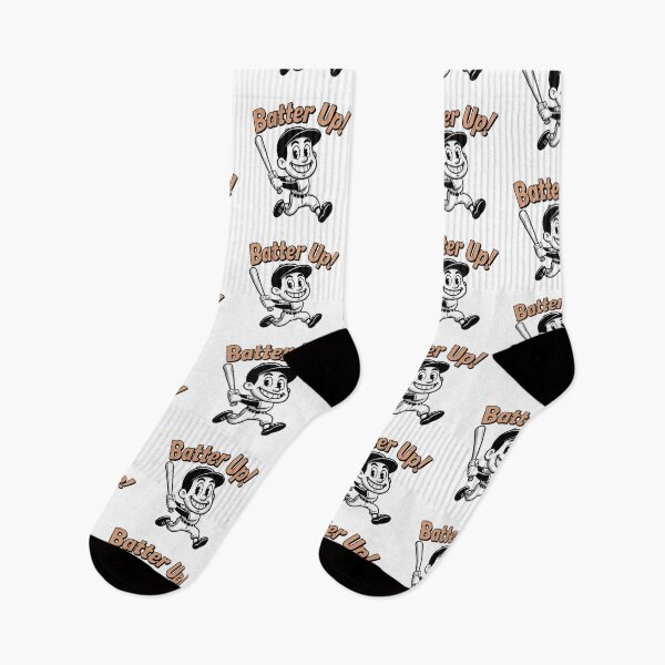 Item preview, Batter Up Retro Baseball Vintage Cartoon designed and sold by LoFizzy.