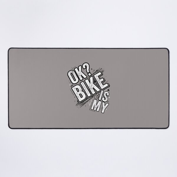 Item preview, Is My Bike OK Distressed Grunge Text Graphic-66 designed and sold by NicolasbMoran.
