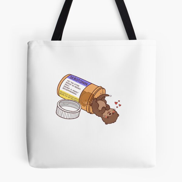 Item preview,  Serotonin Otters Prescription Pill Bottle Love Medicine designed and sold by LexaArtworks.