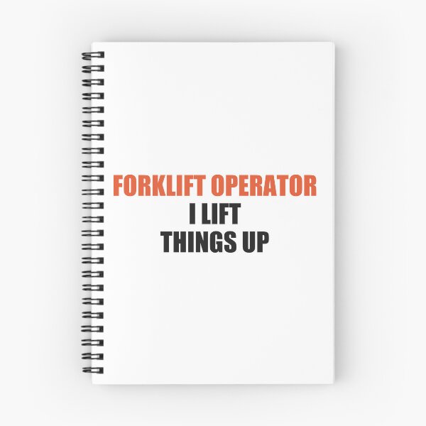 Item preview, Funny Forklift Operator Shirt I Lift Things Up designed and sold by Alphakenon.
