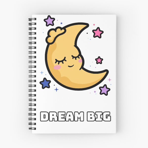 Item preview, Dream Big Sleepy Moon and Stars - Night Design designed and sold by Wonderland Graphics.