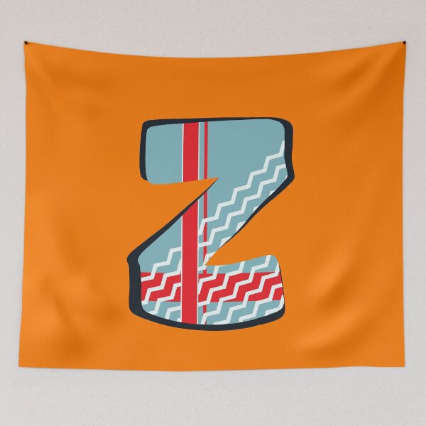 Item preview, Pop Art Letter Z - Initial design of the Letter Z designed and sold by Fun Funky Designs.