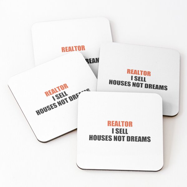 Item preview, Funny Realtor Shirt I Sell Houses Not Dreams designed and sold by Alphakenon.
