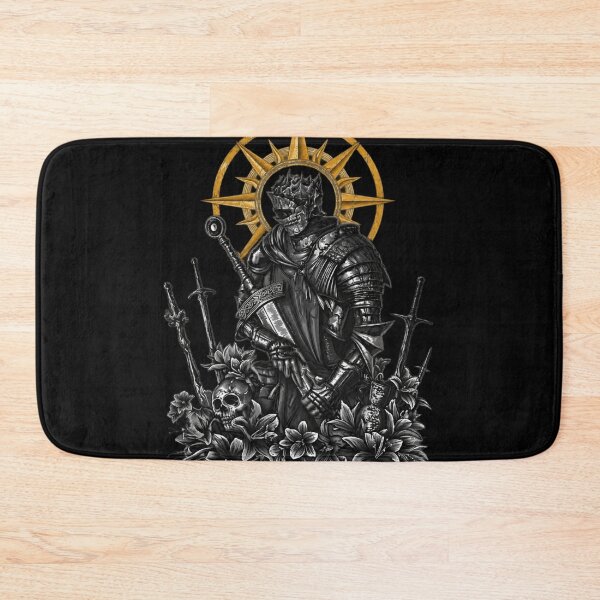 Item preview, Dark Fantasy Knight and Skull Floral Warrior designed and sold by amit-nyb.