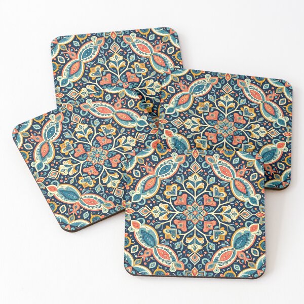 Item preview, Psychedelic Paisley Fractal Mandala Pattern designed and sold by Sybille-Yates.