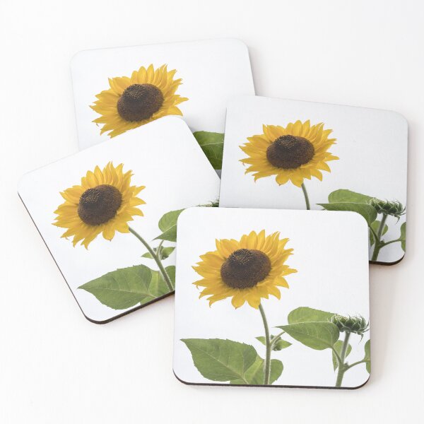 Item preview, Bright Sunflower Duo Against Pale Milky Sky designed and sold by Georgia Mizuleva.