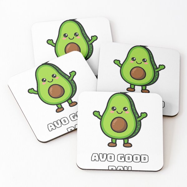 Item preview, Avo Good Day - Cute Avocado Pun designed and sold by Wonderland Graphics.