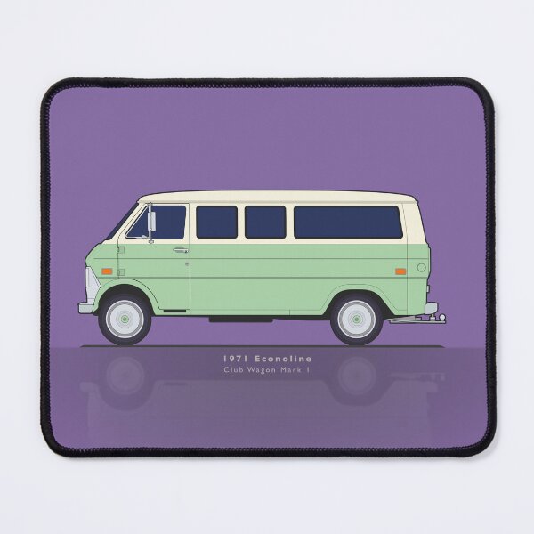 Item preview, Wheels: Ford Econoline - Flat Colour designed and sold by anuaramir.