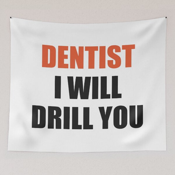 Item preview, Funny Dentist Shirt I Will Drill You designed and sold by Alphakenon.