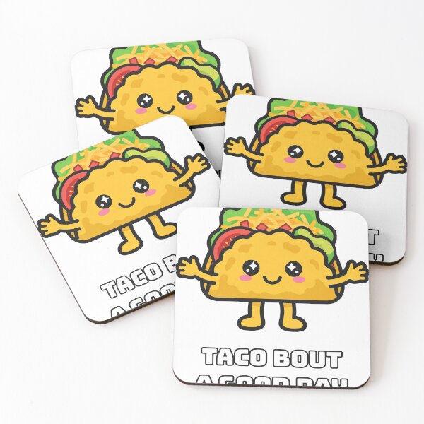 Item preview, Taco Bout A Good Day - Funny Taco Pun designed and sold by Wonderland Graphics.