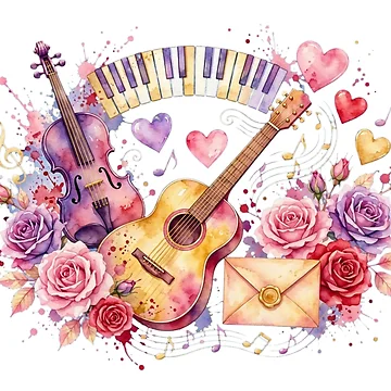 Artwork thumbnail, Musical Instruments 23 by ZeusGallery