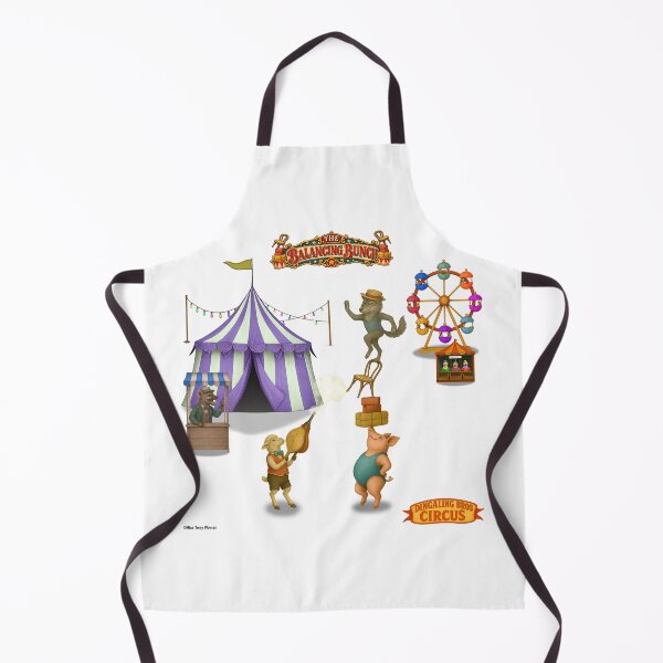 Item preview, The Balancing Bunch: Vintage Circus Animal Parody designed and sold by MissTerryWoman.