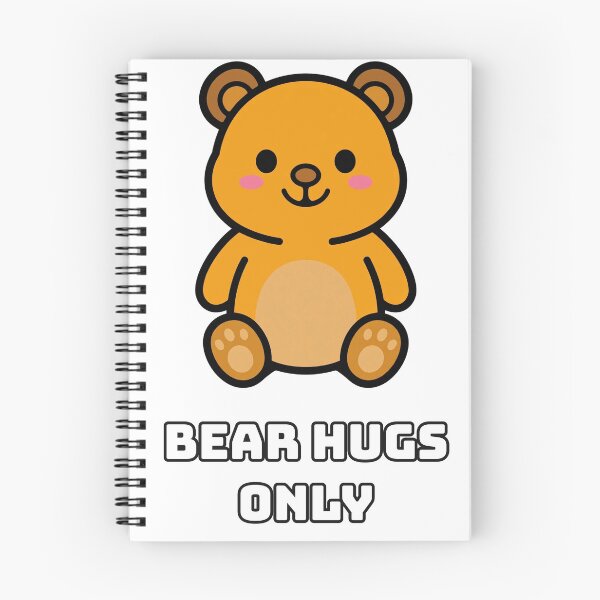 Item preview, Bear Hugs Only - Cute Bear Design designed and sold by Wonderland Graphics.
