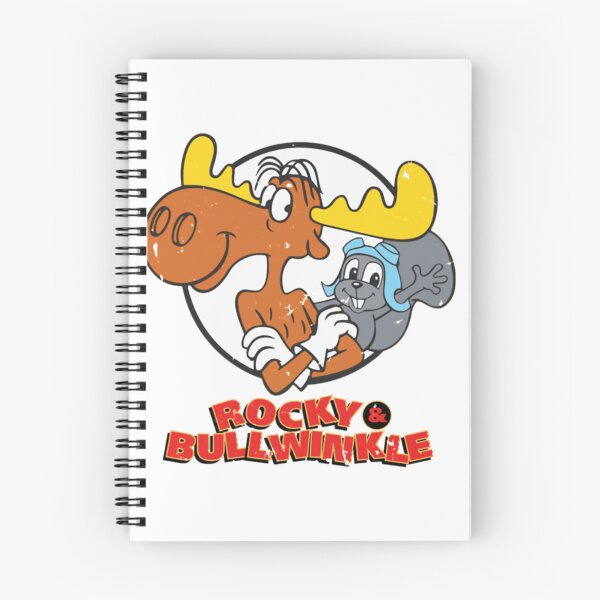 Item preview, Rocky And Bullwinkle Retro Cartoon Duo Design designed and sold by EmiliDanielIV.