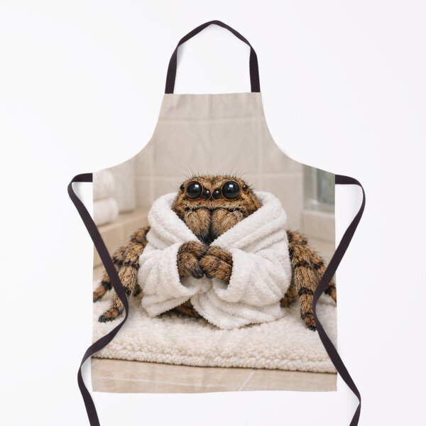 Item preview, Cozy Bathrobe Garden Wolf Spider designed and sold by Sillytoe.