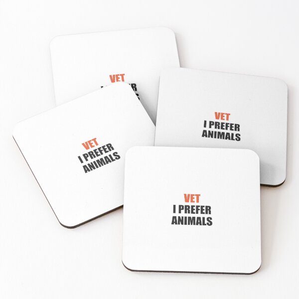 Item preview, Funny Vet Shirt I Prefer Animals designed and sold by Alphakenon.