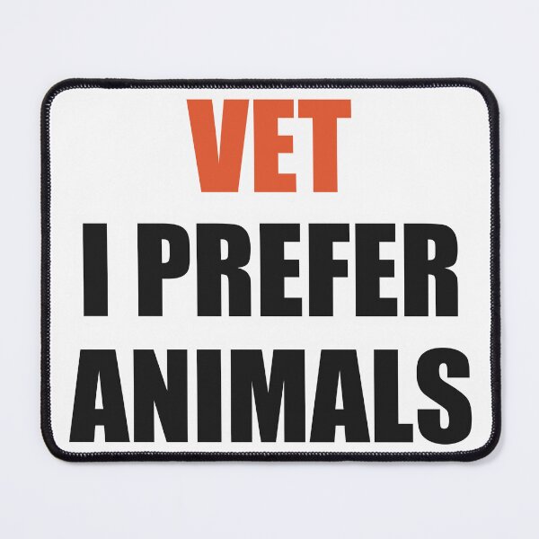 Item preview, Funny Vet Shirt I Prefer Animals designed and sold by Alphakenon.