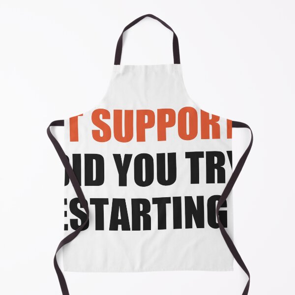 Item preview, Funny IT Support Shirt Did You Try Restarting It designed and sold by Alphakenon.
