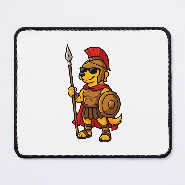 Item preview, Roman Napkin - Golden Retriever designed and sold by NapkinStuff.