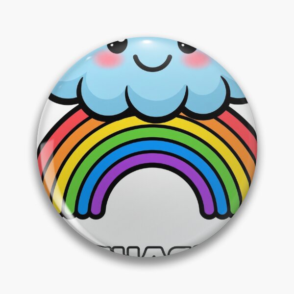 Item preview, Chase Rainbows - Cute Cloud and Rainbow designed and sold by Wonderland Graphics.