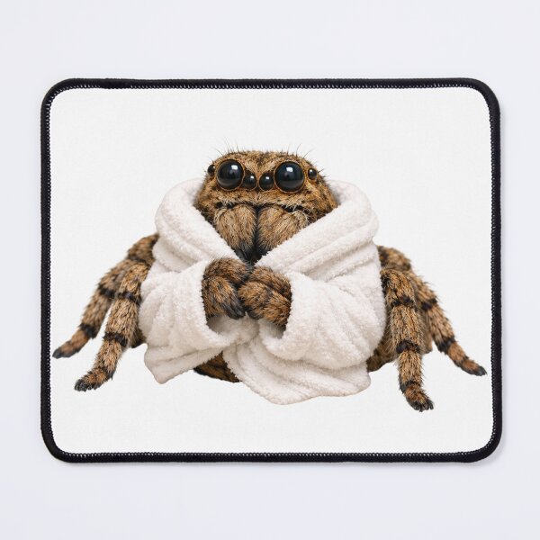 Item preview, Bathrobe Garden Wolf Spider designed and sold by Sillytoe.