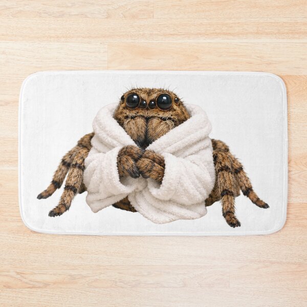 Item preview, Bathrobe Garden Wolf Spider designed and sold by Sillytoe.