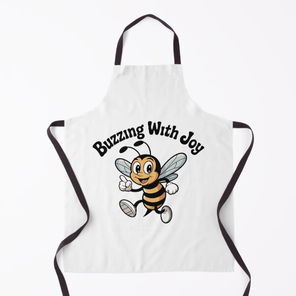 Item preview, Buzzing With Joy Happy Bee Retro Cartoon designed and sold by LoFizzy.