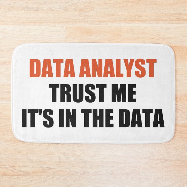 Item preview, Funny Data Analyst Shirt Trust Me It's In The Data designed and sold by Alphakenon.