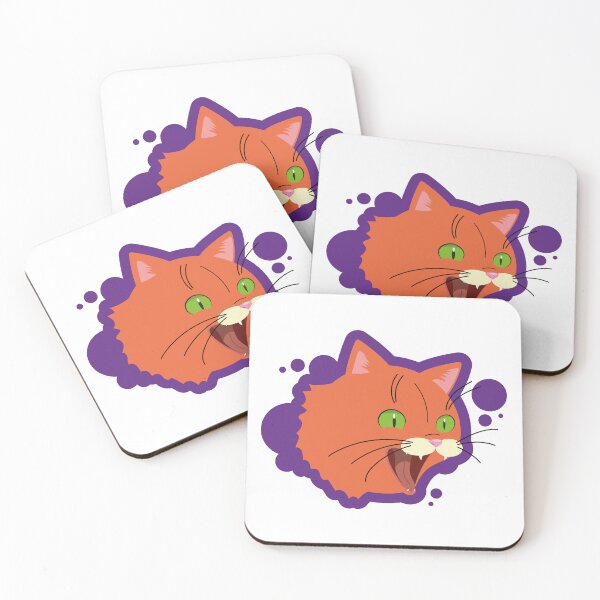 Item preview, Screaming Ginger Cat designed and sold by TokkiJess.