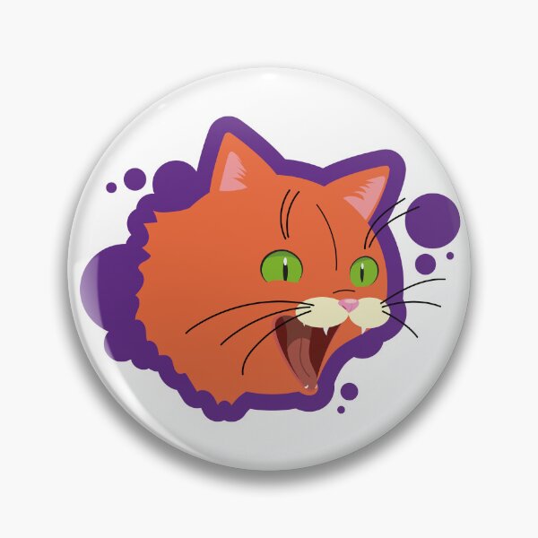Item preview, Screaming Ginger Cat designed and sold by TokkiJess.