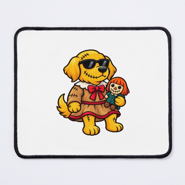 Item preview, Halloween Puppet Golden Retriever - Napkin designed and sold by NapkinStuff.