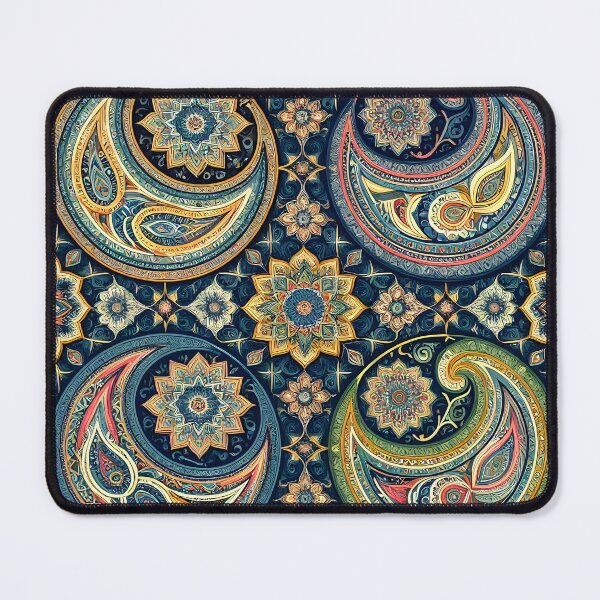 Item preview, Psychedelic Paisley Fractal Mandala Pattern designed and sold by Sybille-Yates.