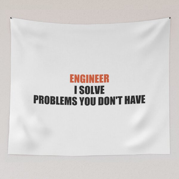 Item preview, Funny Engineer Shirt I Solve Problems You Don't Have designed and sold by Alphakenon.
