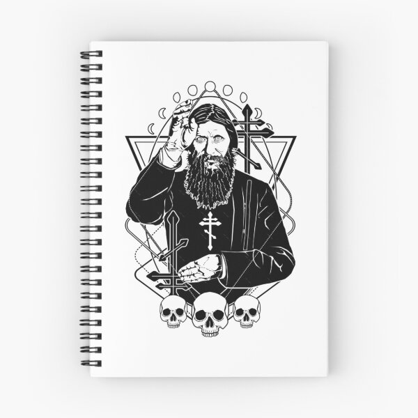 Item preview, Grigori Rasputin Mystic Monochrome Portrait Design designed and sold by EmiliDanielIV.