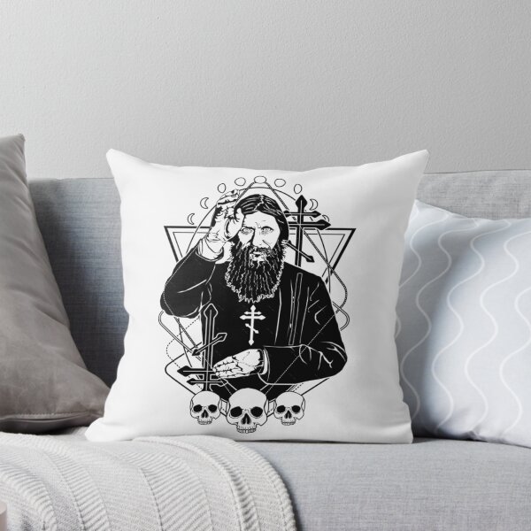 Item preview, Grigori Rasputin Mystic Monochrome Portrait Design designed and sold by EmiliDanielIV.