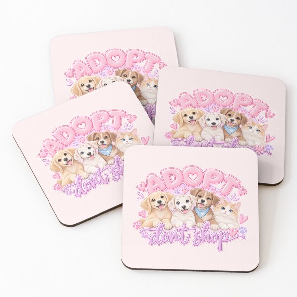 Item preview, Adopt Don't Shop designed and sold by Danielle Official.