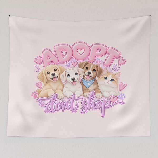 Item preview, Adopt Don't Shop designed and sold by Danielle Official.